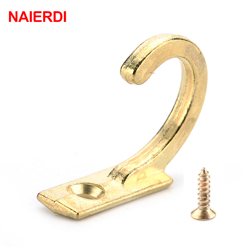 Musical Instrument Jewelry - NAIERDI 10PCS Small Antique Hooks Wall