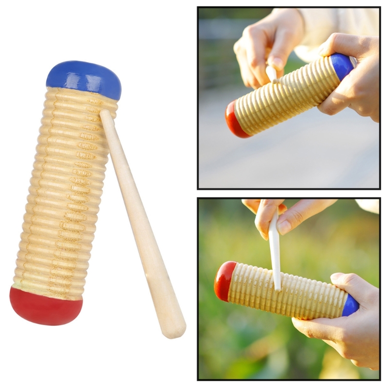 Guiro Scraper Instrument - Guiro Scraper Music Guiro Scraper Wooden