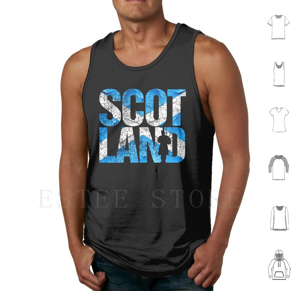 Musical Instrument In Scotland - Scotland Pride Tank Tops Vest Festival
