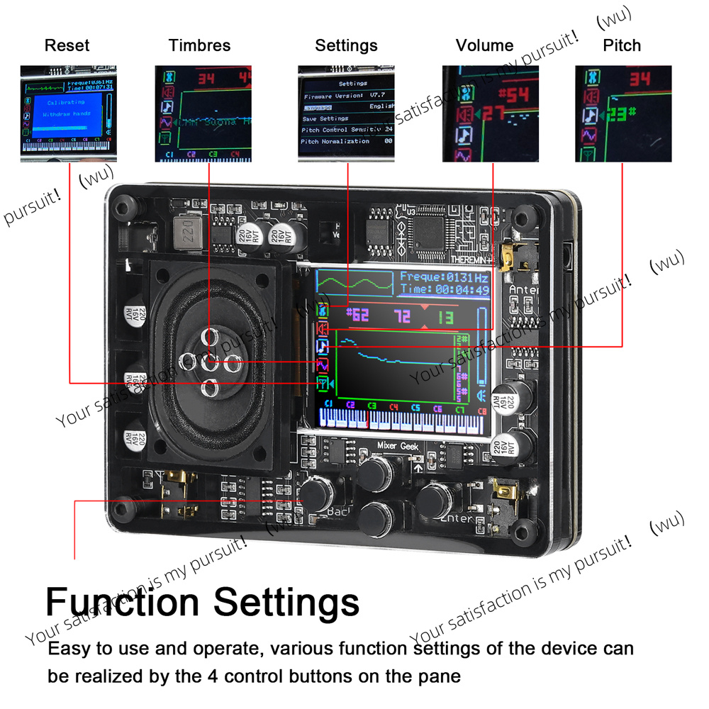 Audio Theremin Musical Module  - Musical Instrument Theremin review and price