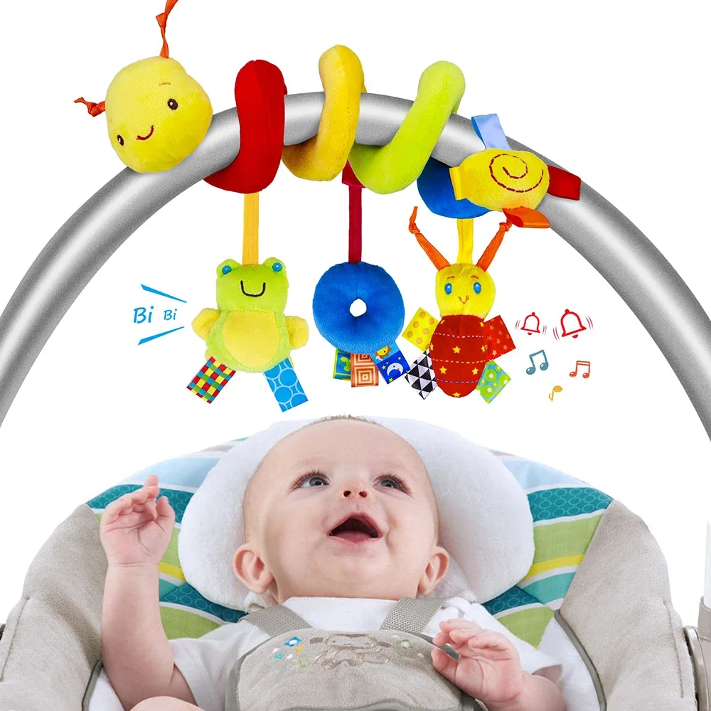 Spiral Stroller Toys Newborn P - Musical Instrument Rattle review and price