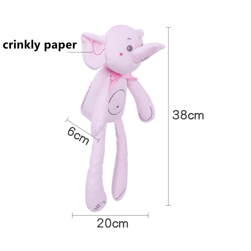 Cartoon Animal Stuffed Baby To - Musical Instrument Rattle review and price