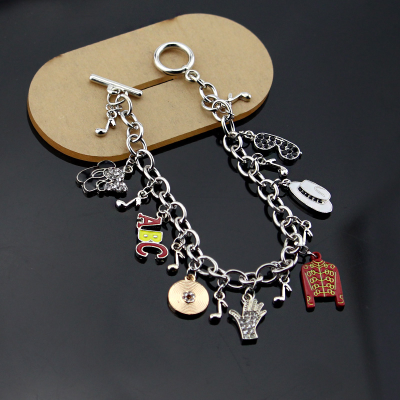 Michael Jackson Music Charm Br - Musical Instrument Jewelry review and price
