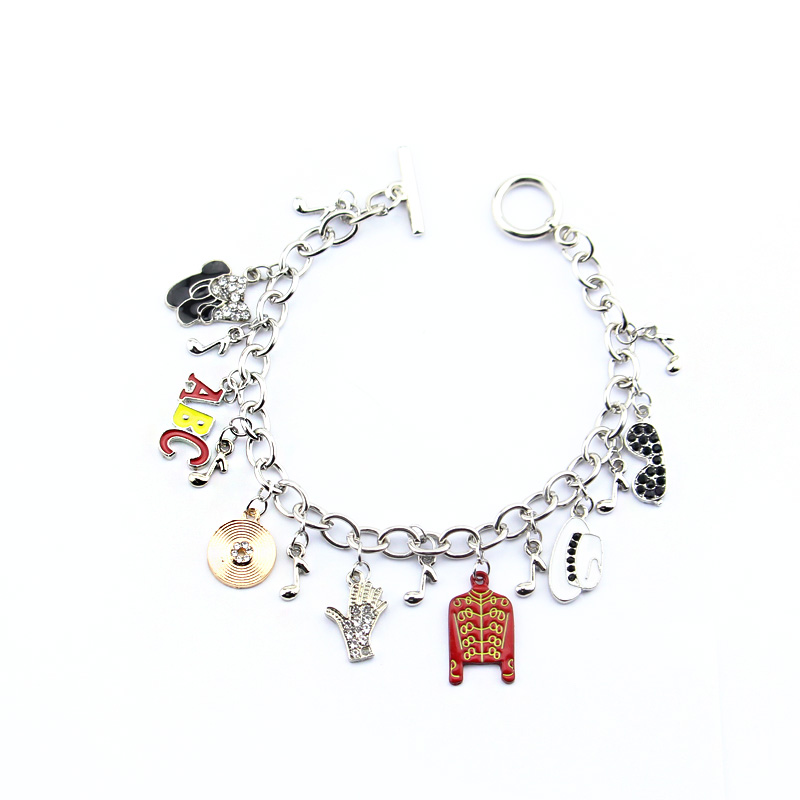 Michael Jackson Music Charm Br - Musical Instrument Jewelry review and price