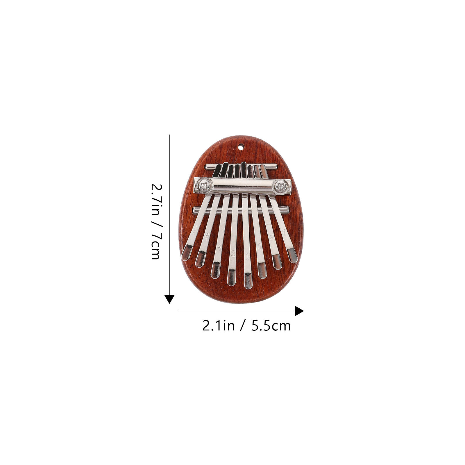 1Set Kalimba Mini 8 Keys Thumb - Musical Instrument For Beginners review and price
