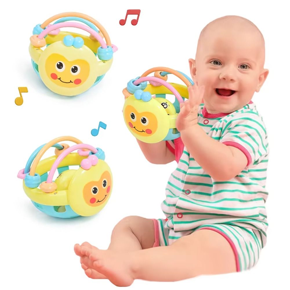 1Pcs Bee Shape Soft Teething T - Musical Instrument Rattle review and price
