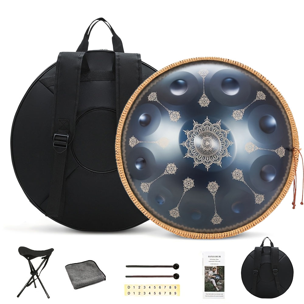 10 Notes Handpan Drum 22 Inch  - Musical Instrument For Beginners review and price