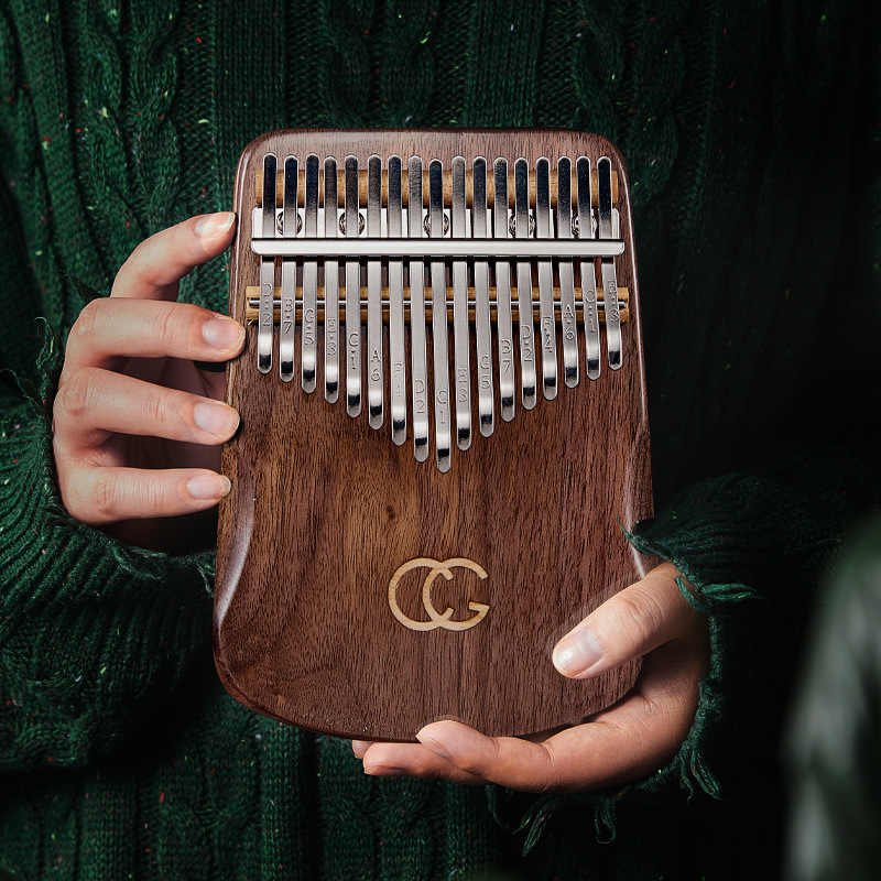 17 21 Key Thumb Piano Kalimba  - Musical Instrument For Beginners review and price