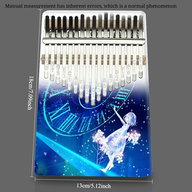 17-Tone Kalimba Color Thumb Pi - Musical Instrument For Beginners review and price