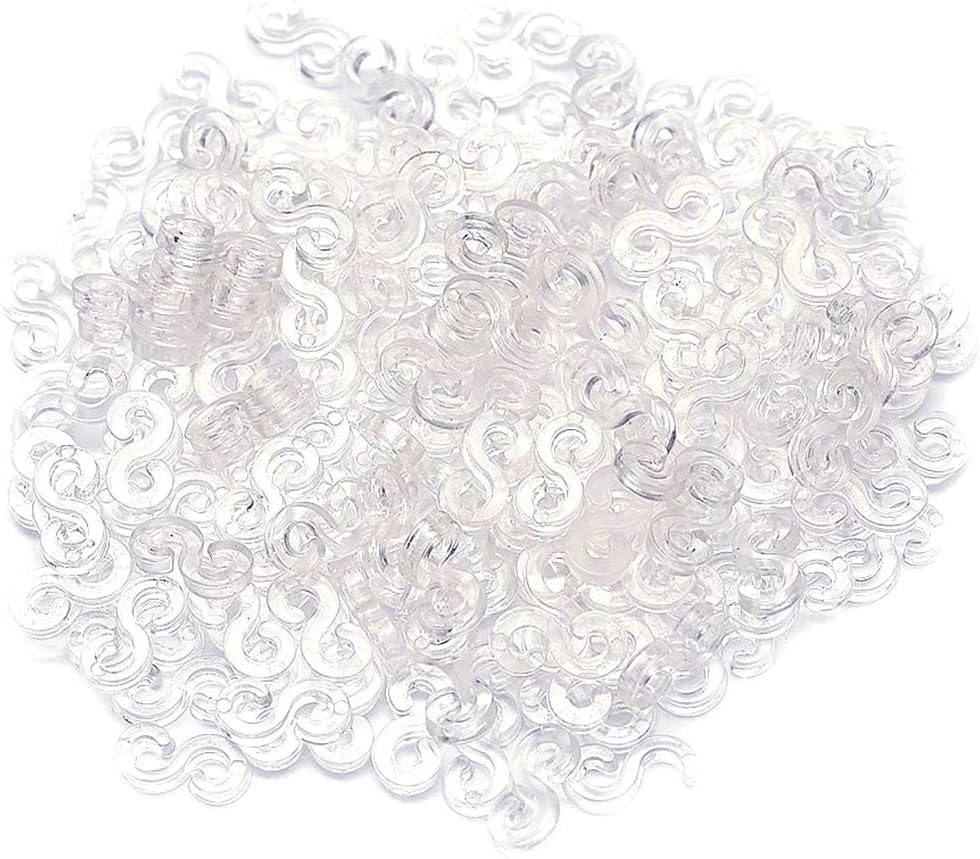 300Pcs S Clips Rubber Band Cli - Musical Instrument Jewelry review and price