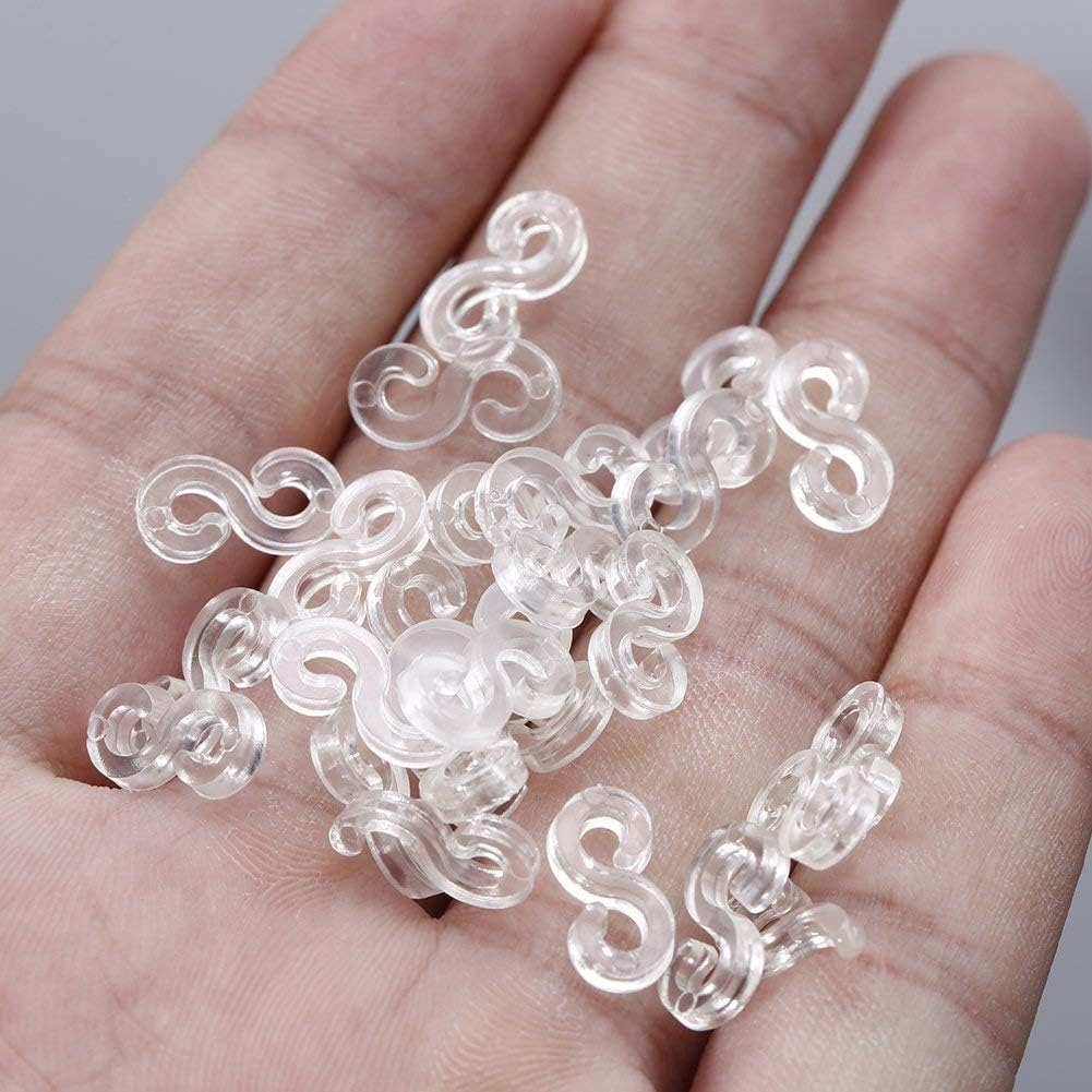 300Pcs S Clips Rubber Band Cli - Musical Instrument Jewelry review and price