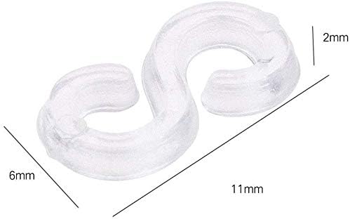 300Pcs S Clips Rubber Band Cli - Musical Instrument Jewelry review and price