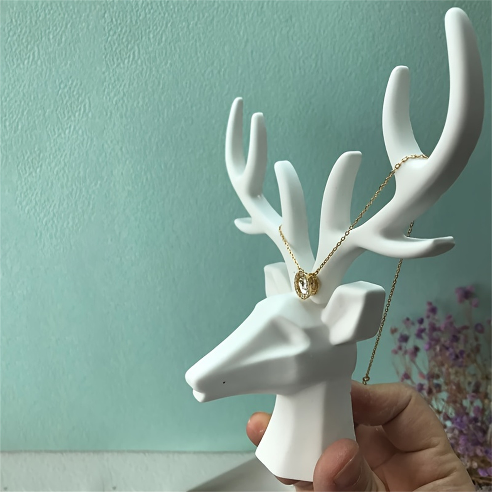 3D Deer Horn Jewelry Necklace  - Musical Instrument Jewelry review and price