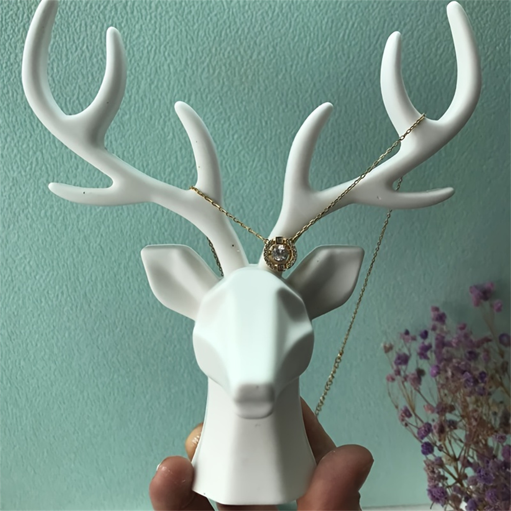3D Deer Horn Jewelry Necklace  - Musical Instrument Jewelry review and price