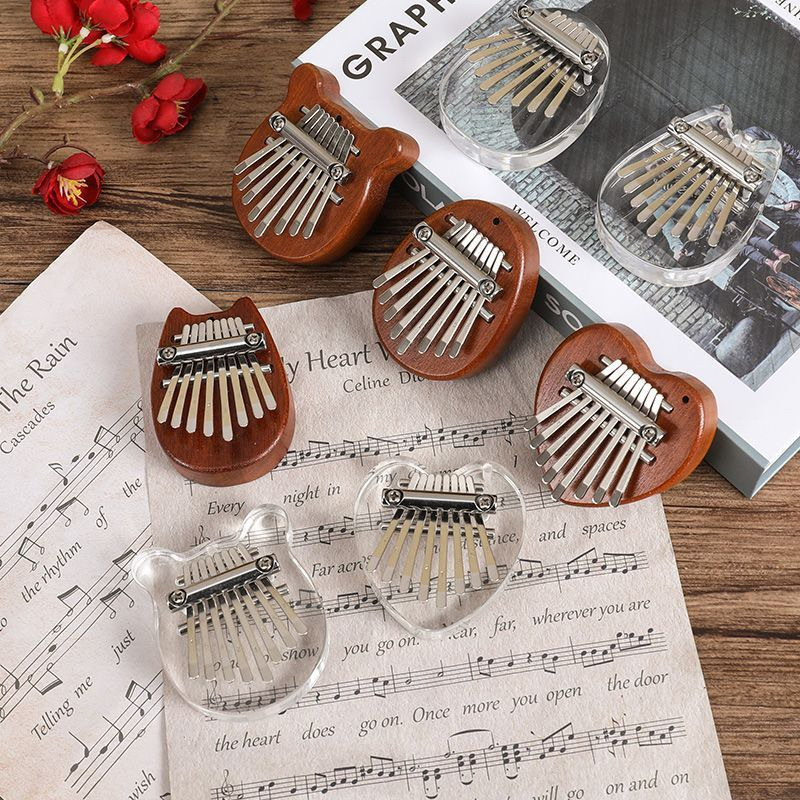 5*7cm 8Key Kalimba Thumb Piano - Musical Instrument For Beginners review and price