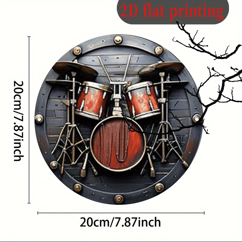 2D Flat, 1pc, 20.32x20.32 cm 2 - Musical Instrument Band review and price