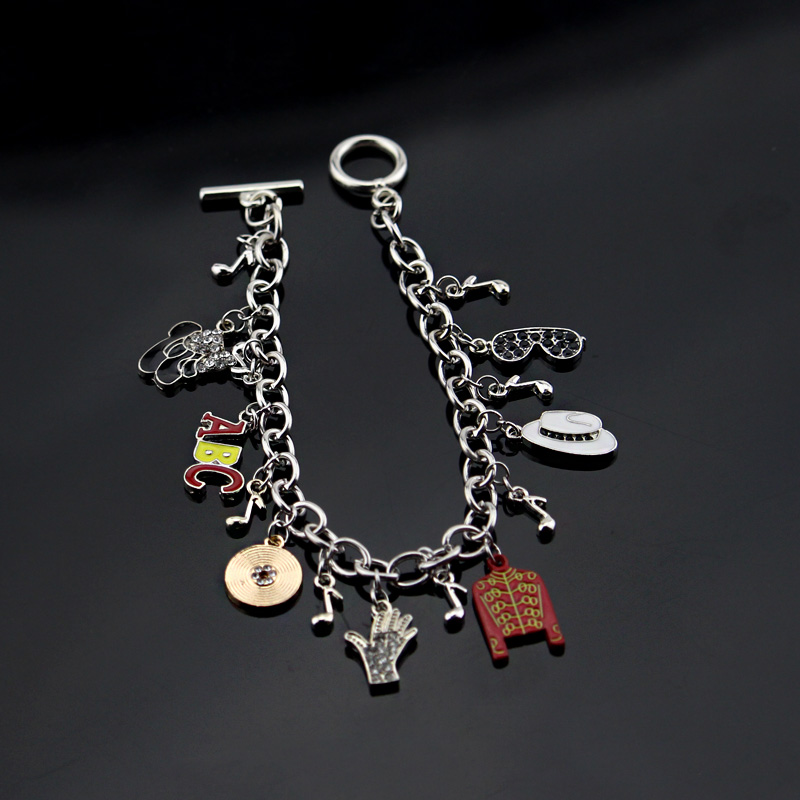 Michael Jackson Music Charm Br - Musical Instrument Jewelry review and price