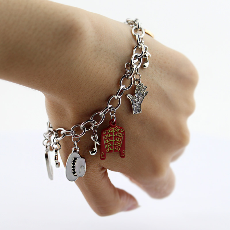 Michael Jackson Music Charm Br - Musical Instrument Jewelry review and price