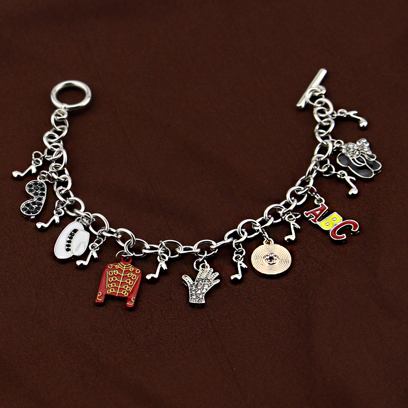 Michael Jackson Music Charm Br - Musical Instrument Jewelry review and price