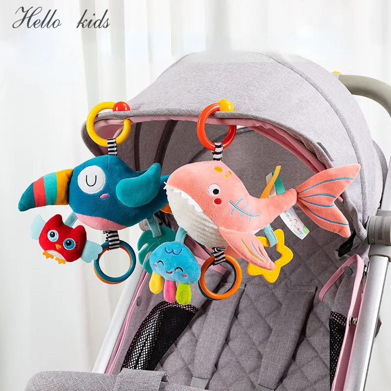Newborn Infant Soft Plush Toy  - Musical Instrument Rattle review and price