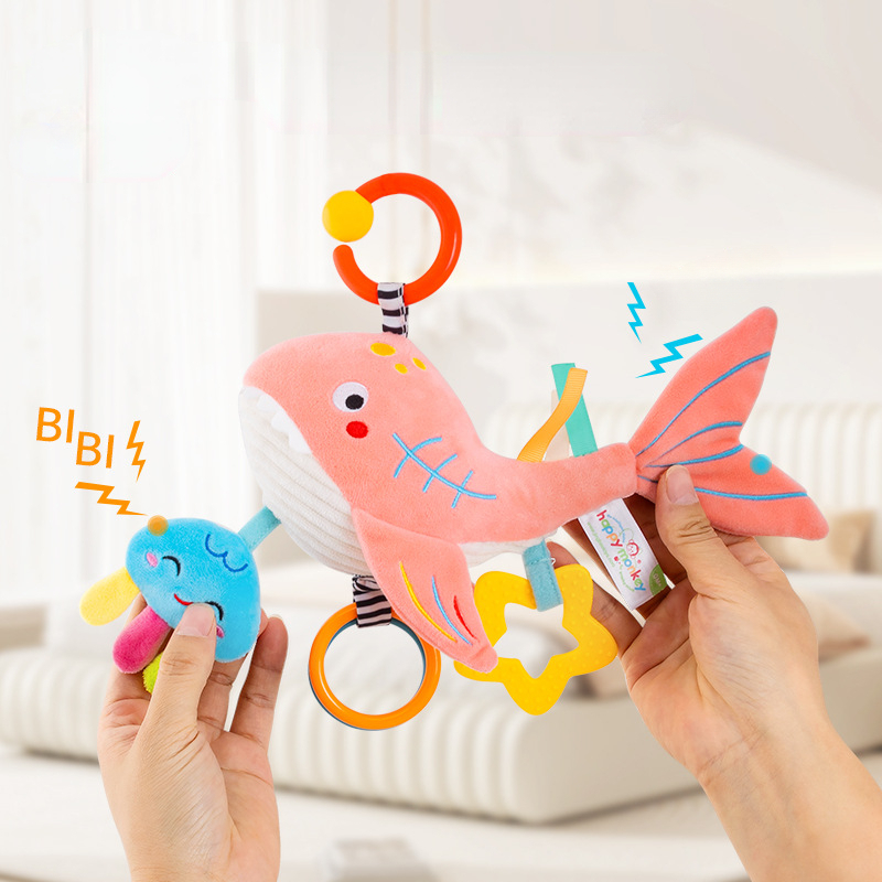 Newborn Infant Soft Plush Toy  - Musical Instrument Rattle review and price