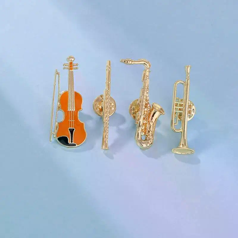 1Pcs Symphony Orchestra Badge  - Musical Instrument Jewelry review and price